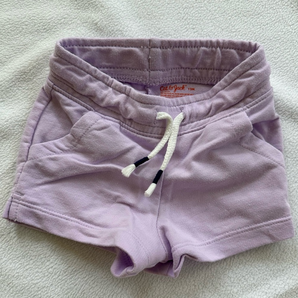 Girls 12m Purple Shorts